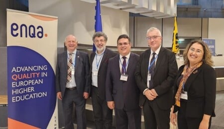 YÖDAK Başkanı Aykut Hocanın, ENQA Genel Kurulu’na katıldı