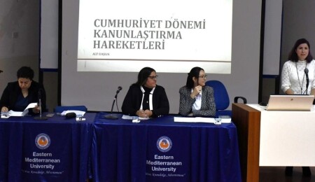 DAÜ’de Prof. Dr. Esin Konanç anısına “Atatürk Devrimlerinin İzinde” paneli