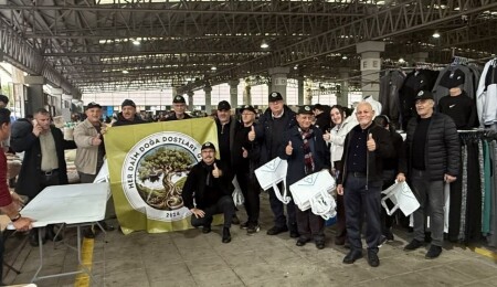 "Her Daim Doğa Dostları Grubu", Gazimağusa'da yeniden kullanılabilir çanta dağıttı