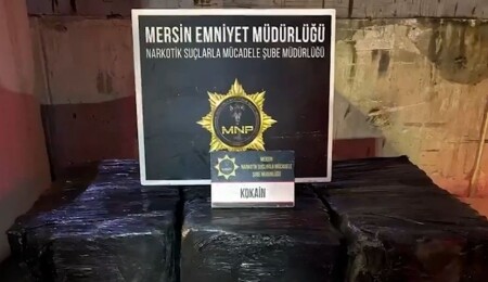 Mersin Limanı’nda 298 kilo uyuşturucu ele geçirildi