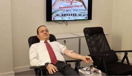 Cumhuriyet Meclisi’nde kan bağışı kampanyası düzenlendi