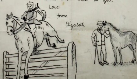 II. Elizabeth’in çocukluk mektubu açık artırmada: 4 bin Sterline kadar ulaşması bekleniyor