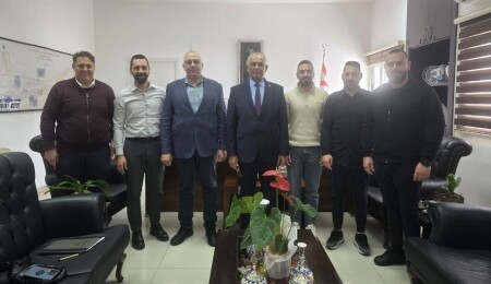 Nazım Çavuşoğlu, KTEMB'i kabul etti: Elektrik sektöründe eğitim için ortaklık