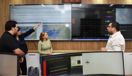 Deprem İzleme ve Değerlendirme Merkezi, Doğu Akdeniz’deki en küçük sarsıntıyı bile kaydediyor