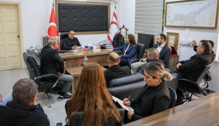 CTP, Lefke'yi ziyaret etti: Üretimden kazanılan gelir toplumun tabanına yayılmalı