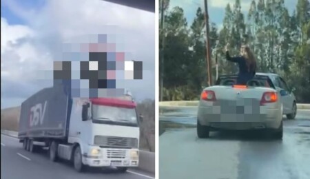 Lefkoşa-Güzelyurt yolunda ters yön ve tehlikeli yolculuk yapan sürücüler rapor edildi