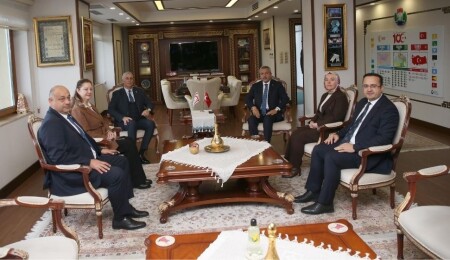 Amcaoğlu, Rize Valisi Baydaş'ı ziyaret etti: Enerji alanında iş birliği ele alındı