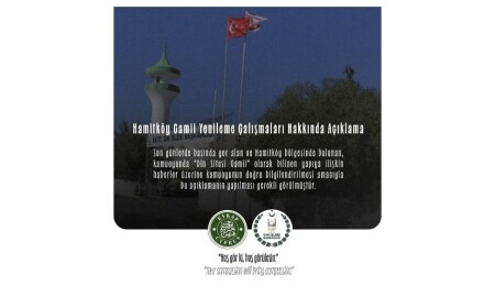 Hamitköy Camisi yenileniyor