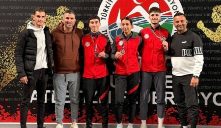 KKTC U20 Milli Takımı’ndan Türkiye Salon Şampiyonası’nda tarihi başarı: İki atlet kürsüde!