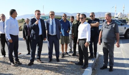 Üstel, Kurudere Kavşağı’nda incelemelerde bulundu: Hedef, halkımızın güvenli ve konforlu yolculuğu!