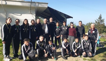 Ataoğlu, Kantara Gençlik Kampı’nda SOS Çocuk Köyü izci grubuyla bir araya geldi