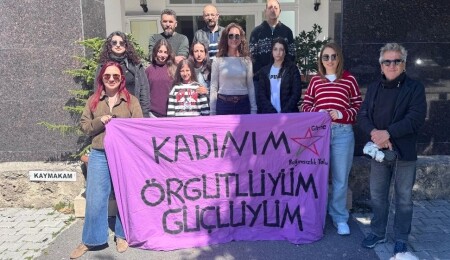 Kadınlardan Girne’de ortak basın açıklaması: Kadınlar yoksulluğa ve şiddete karşı mücadeleyi büyütecek