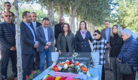 Ahmet Mithat Berberoğlu 24’üncü ölüm yıldönümünde anıldı