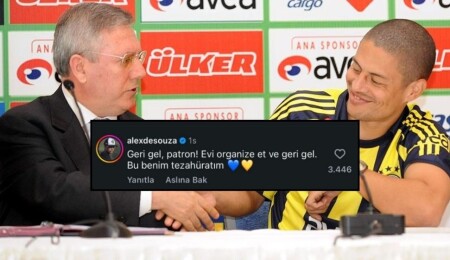 Baroni ve Alex’ten Aziz Yıldırım’a destek mesajı: Geri gel patron, evi organize et!