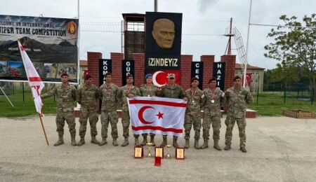 Isparta’da “Uluslararası Keskin Nişancı Timi Yarışması” tamamlandı: KKTC'ye altın madalya