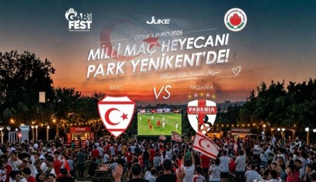 CONIFA EURO 2026'da final zamanı: KKTC-Padania maçı Park Yenikent’te dev ekranda izlenecek