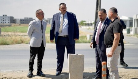 Hüseyin Çavuş, Yeniboğaziçi İsale ve Şebeke Geliştirme Projesi’nde incelemelerde bulundu