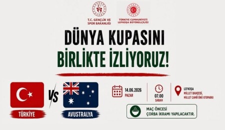 Dünya Kupası heyecanı birlikte yaşanacak: Türkiye–Avustralya maçı Millet Bahçesi’nde dev ekranda izlenecek