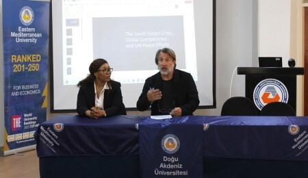 DAÜ’de “Güney Sudan Krizi, Küresel Karşılaştırmalar ve BM Barış Çabaları” semineri tamamlandı