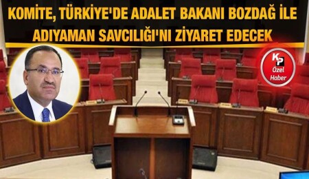 Meclis'teki özel komite, TBMM ile Bekir Bozdağ'ı ziyaret edecek