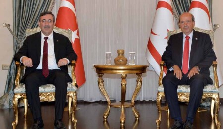 Cumhurbaşkanı Tatar, Cevdet Yılmaz’ı kabul etti