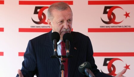 Erdoğan: Kıbrıs'ta federal çözümün mümkün olmadığına inanıyoruz