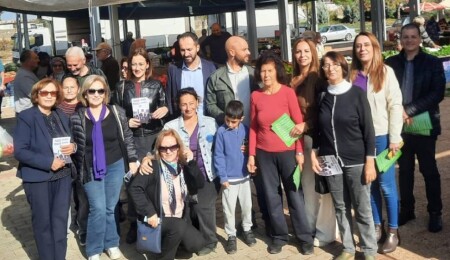 CTP Kadın Örgütü ilçeleri dolaşarak bildiri dağıttı