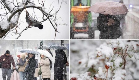 Ankara'da kar yağışı etkili oluyor