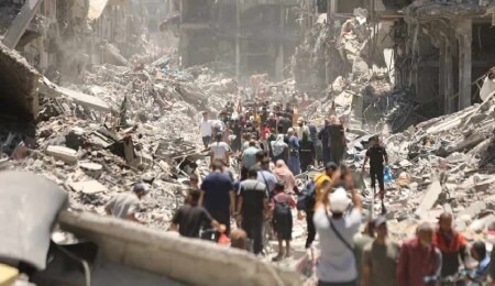 Gazze'deki hükümet: Ateşkesten bu yana bölgeye sadece 173 yardım tırı girdi