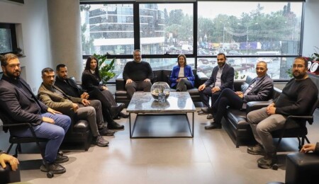 CTP’den Girne Belediyesi’ne ziyaret: İncirli, belediye personeliyle bir araya geldi