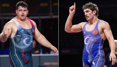 Türkiye'de Milli güreşçi Rıza Kayaalp ve Yüksel Sarıçiçek, Zagreb Açık'ta altın madalya kazandı