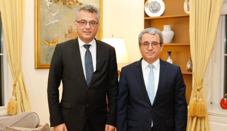 Tufan Erhürman, New York'ta Büyükelçi Ahmet Yıldız ile görüştü: Kıbrıs sorunu ve güncel gelişmeler konuşuldu