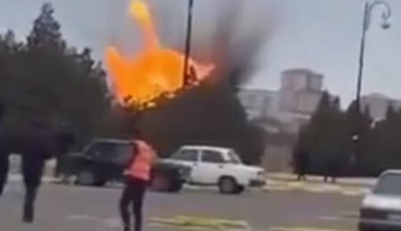 Nahçıvan Havalimanı'na İHA ile saldırı düzenlendi