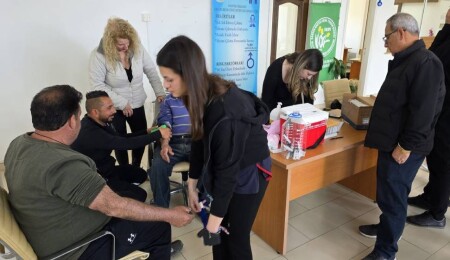 Mehmetçik'te prostat taraması yapıldı