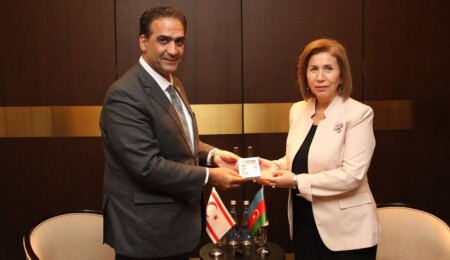 Sadık Gardiyanoğlu, Bahar Murdova ile görüştü