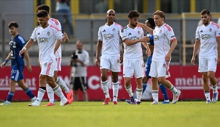 Beşiktaş, hazırlık maçında Wolfsberger'e 3-2 mağlup oldu