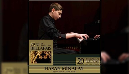 20. Uluslararası Bellapais İlkbahar Müzik Festivali'nde 13 Yaşındaki Piyanist Hasan Minalay Resital verecek