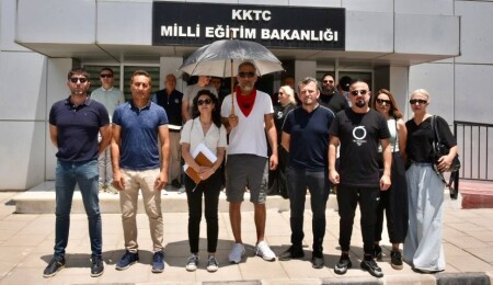 KTOEÖS’ten Eğitim Bakanlığı önünde eylem: Yasa tanımazlığı kabul etmeyeceğiz