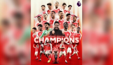 Arsenal, 22 yıl sonra Premier Lig şampiyonu oldu