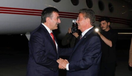 Türkiye Cumhurbaşkanı Yardımcısı Cevdet Yılmaz KKTC’de