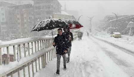 Türkiye’nin büyük bölümünde yarın ve yılbaşında kar bekleniyor