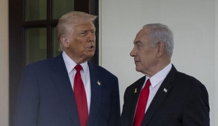 Trump ile Netanyahu'nun "İsrail işgaline dayalı iki devletli çözüm" üzerinde anlaştığı iddiası