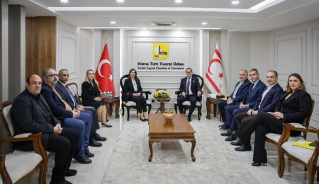 CTP, Ticaret Odası’nı ziyaret etti: Orta Doğu’daki savaşın yarattığı ekonomik etkiler ele alındı