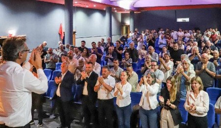 CTP kitle toplantılarına Lefke’de devam etti: Biz çocuklarımıza dönmek isteyecekleri bir ülke yaratacağız
