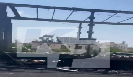 Gazimağusa-Lefkoşa anayolunda yangın: TIR dorsesi yanarak kül oldu