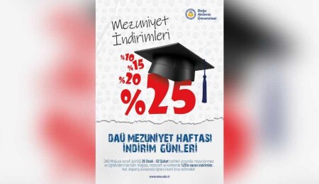 DAÜ ve Gazimağusa esnafından mezun ve ailelerine özel indirim fırsatları