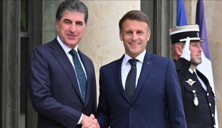 Barzani ile Macron, “bölgedeki son gelişmeleri” görüştü