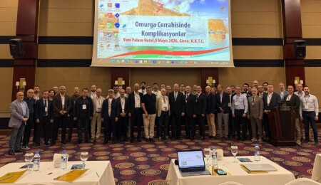 Hakan Dinçyürek, Türk Omurga Derneği tarafından düzenlenen bilimsel toplantıya katıldı