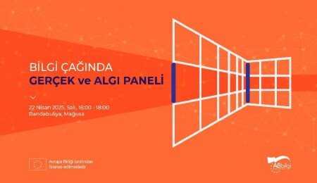 Yarın Gazimağusa'da "Bilgi Çağında: Gerçek ve Algı" paneli düzenlenecek
