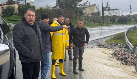 Hüseyin Amcaoğlu: Aşırı yağışlara karşı gece boyunca sahadaydık, riskli bölgeler kontrol altında
